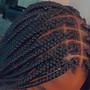 Medium Box Braids