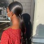 Updo/Sleek Ponytail