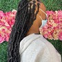 Loc Retwist 10-50Count(Top of Head w/shaved sides)