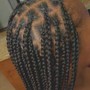 Knotless Braids with beads