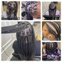 Medium Tribal Cornrows 3rows