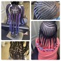 braid down for wig/sew-in