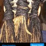 Large Knotless Box Braids