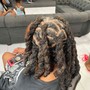 Starter Locs  Re-Twist