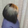 Partial Sew In few tracks partial