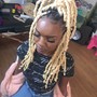 Medium Knotless Braids