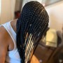 Medium Boho Knotless Braids