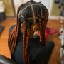 Straight Backs (15-20 scalp braids)