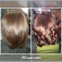 Scalp Treatment, Shampoo and Style