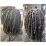 Natural Hair Two Strand Twist Medium/Large