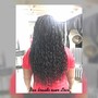 Natural Hair Two Strand Twist Medium/Large