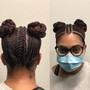 Bantu Knots( large sections)