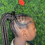 Feeding Braid ponytail Small