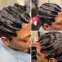 Virgin Relaxer and Style- for natural hair (no weave )