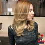 Face-Frame + Crown Balayage