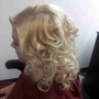 Women's trim with blow dry