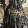 Flat Twists into 2 strands