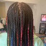 Kid's medium Knotless Braids