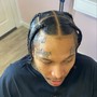 4-6 FLAT feed in Braids