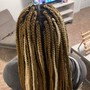 Large Knotless Braids