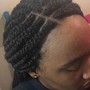 med knotless Braids