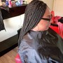 Medium Goddess box braids