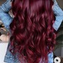 Human Hair Extension Coloring