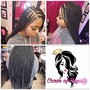 Pin ups for box braids, crochet ,twist