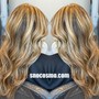 Balayage or Ombre Partial Highlights