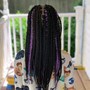 Kid's large knotless Braids