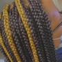 Wig braid down