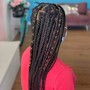 Boho locs retouch