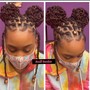 ChloexHalle curly ponytail extension