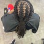 2 Strand Twist Half head