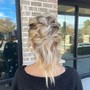 Bridal Hair Trial In Salon