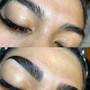 Eyebrow henna