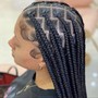 Box Braids & Crochet Braids Mixed