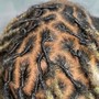 Interlocking roots only for full head of locs