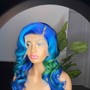 Full  lace  wig  installation with styling