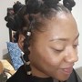 Two strand twist (natural hair)