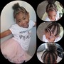 Kid's Braids ages 3-8 (Natural hair only)