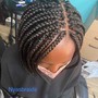 Kids knotless braids