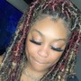 Little girl  scalp braids/box braids