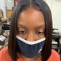 Full Sew In with leave out