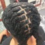 2 Cornrows ( no hair added )