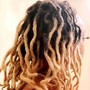 Loc Extensions Full Head Installation  (Up to 100 Locs)