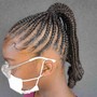 med feed-in ponytail