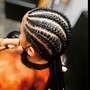 Stitched Braids(detailed styling)