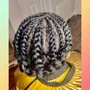 Braid Down 8-10 braids