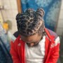 Kid's Braids to the scalp